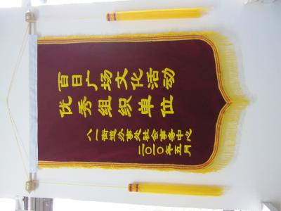 百日广场文化活动优秀组织单位